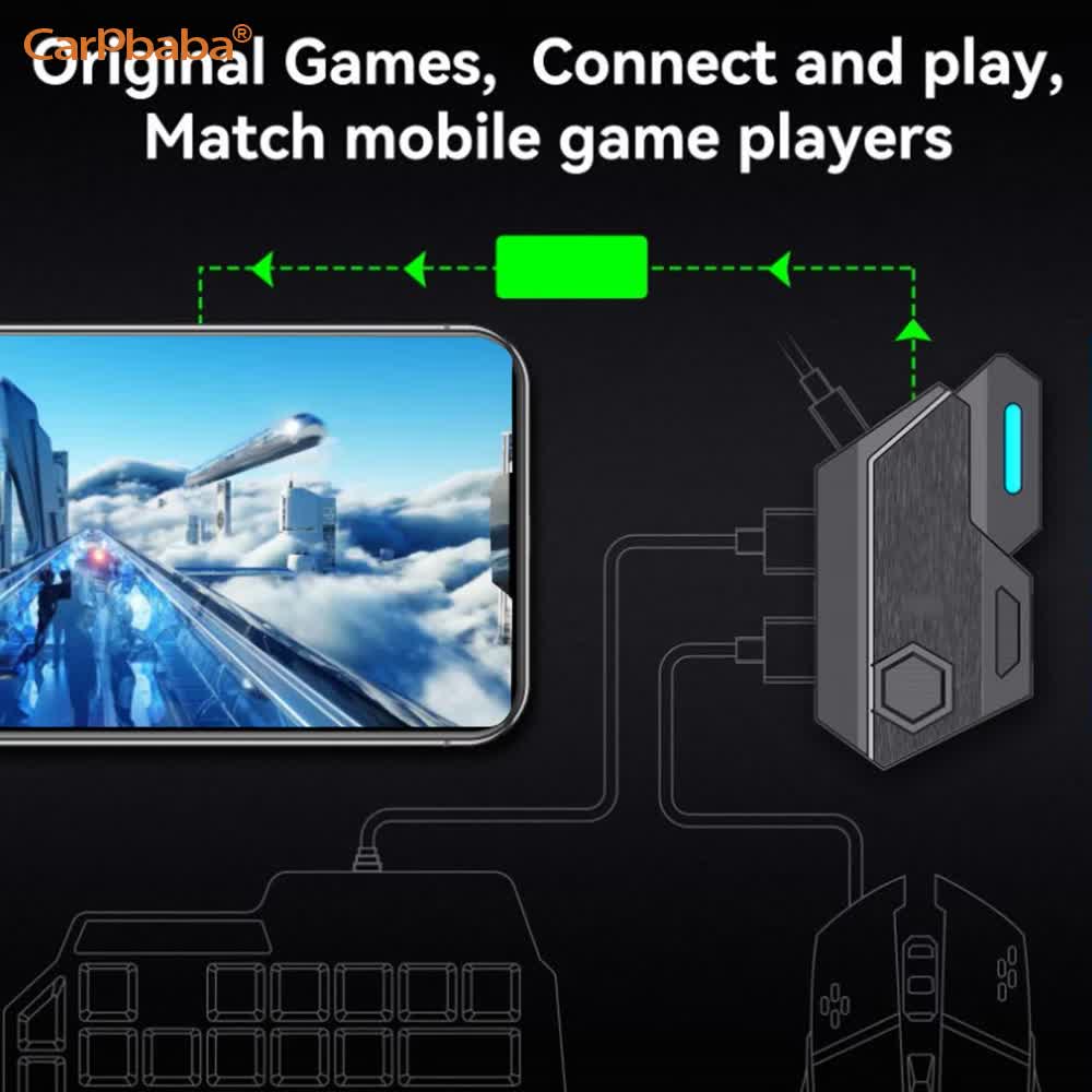 Gamepad Mobile PUBG Controller - Gaming Keyboard Mini review and price