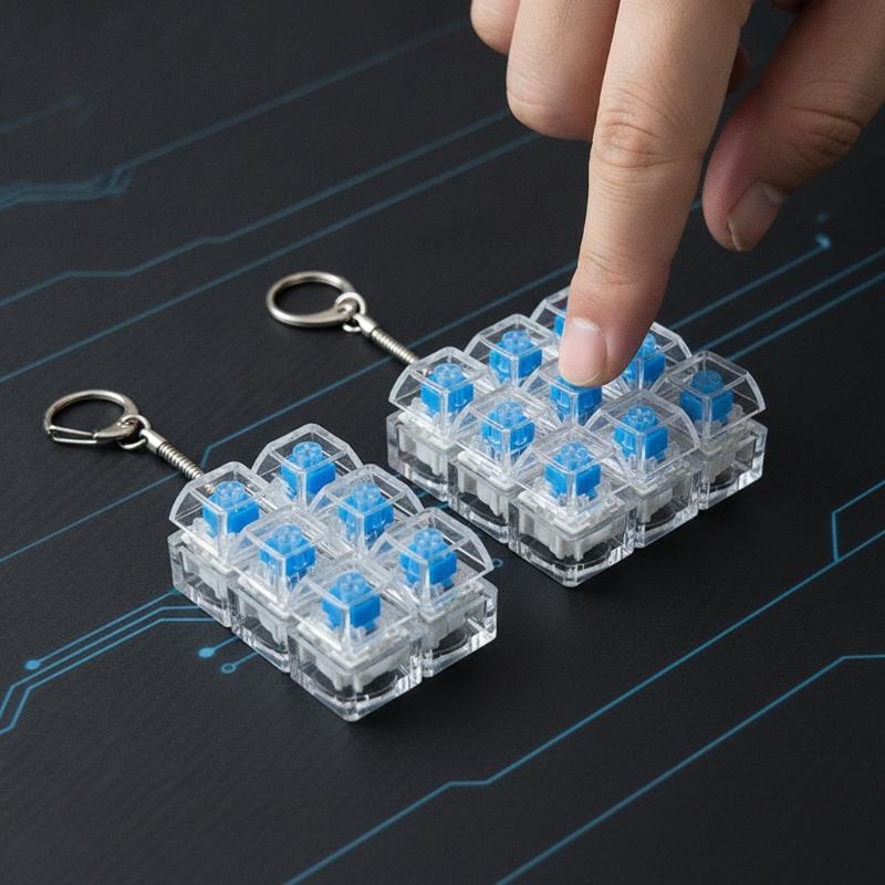 50PCS MX Style Blue Clicky Mec - Keyboard Gaming Blue Switch review and price