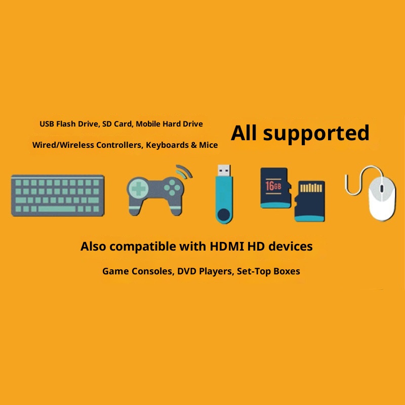 Retro Gaming Mini Tv Table Pai - Gaming Keyboard Mini review and price
